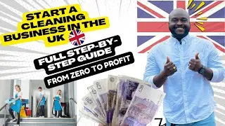 How to Start a Profitable Cleaning Business in the UK (Step by Step)