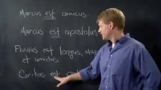 Visual Latin | Sample Lesson 2B | Being Verbs Basics - Predicate Nominatives and Adjectives