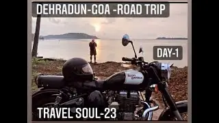 Dehradun to Goa on Royal Enfield classic Bullet -350- day 1 #roadtrip #goa