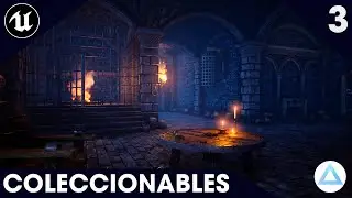 Como CREAR un Videojuego de TERROR en Unreal Engine 5 /COLECCIONABLES / 3-CAP/ 🎃👻💀🔦
