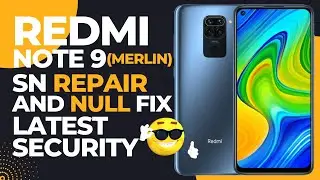 Redmi Note 9 imei Repair || Repair imei xiaomi redmi note 9 (merlin)