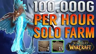 100,000G PER HOUR SOLO FARM! Shadowlands BEST Skinning Farm! Gold Farm! | World of Warcraft!