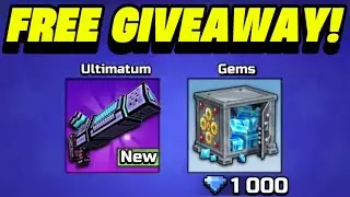 FREE GIVEAWAY ENTER NOW! - Pixel Gun 3D