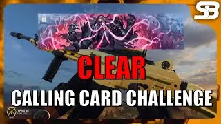 BO6 Clear Calling Card (Black Ops 6 Multiplayer Clear Medal Calling Card)