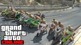 SURVIE A LA BASE MILITAIRE - 16 PLAYERS (GTA 5 ONLINE)