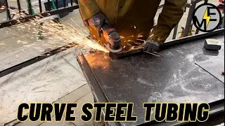 How To Curve the End of a Handrail
