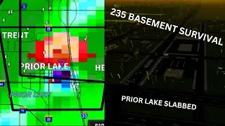 SURVIVING A 235MPH TORNADO IN A BASEMENT??? | Twisted Beta |