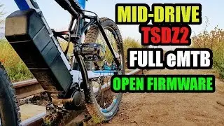 eMTB / MID-DRIVE / TSDZ2 OPEN FIRMWARE / FULL SUSPENSION / E-BIKE CONVERSION