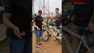 downhill de quadro rígido ! dabomb ⚠️ 💀 #mtbbrasilia #bicycle #mtbbrasil #mtbbike #downhill
