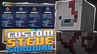 ОБЗОР КЛАССОВ НА CUSTOM STEVE SURVIVAL | VIMEWORLD MINECRAFT