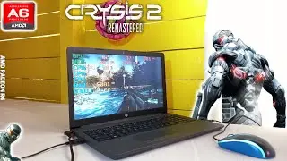 Crysis 2 Remastered (AMD A6, Radeon R4 Graphics) Low End Laptop (512MB)
