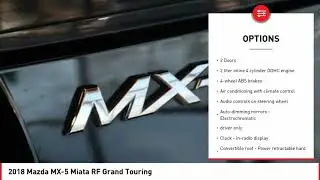 2018 Mazda MX-5 Miata RF Denver CO 18106