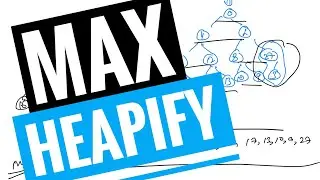 Max heap | how to create max heap | max heapify | implementation