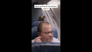 You know you can pay extra for your own, right? ✈️  