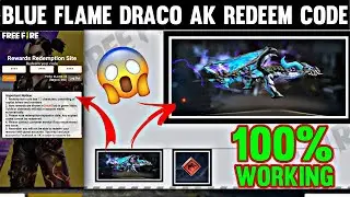 Draco Ak Redeem Code|Blue Flame Draco Ak Redeem Code|Redeem Code Today Free Fire|Redeem Code Today|