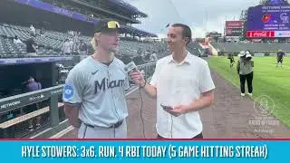 KYLE STOWERS POST-GAME @ COL (8/29/24)