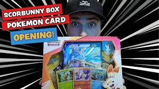 SCORBUNNY BOX POKEMON CARD OPENING! *NICE PULLS*
