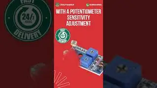 LDR Sensor Module | LM393 Photosensitive Light Dependent Resistor 