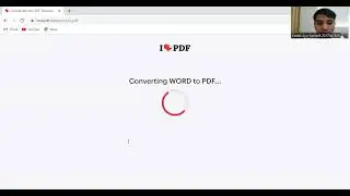 How To Covert Word to PDF Using I Love PDF Website