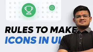How to make icons in UI Design | Icononography for UI Design