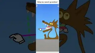 wolf eat old woman # viral video