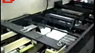 Surgical glove inside packing machine