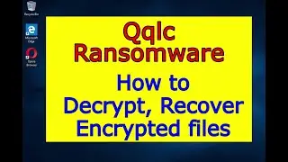 Qqlc virus (ransomware). How to decrypt .Qqlc files. Qqlc File Recovery Guide.