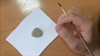 #49. Рисование на камнях и коре