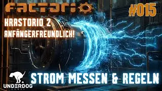 Factorio Neustart deutsch - Strom messen & Regeln - 