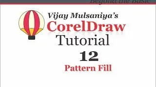 Pattern Fill in Corel Draw Lesson 12