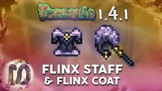 Terraria 1.4.1 NEW FLINX STAFF & FLINX FUR COAT - NEW STARTER SUMMONER WEAPONS & ARMOUR in Terraria
