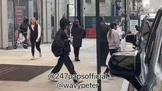 (Exclusive) Super Group BlackPink leaving there hotel today in NYC 111622