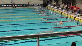 Unfortunately not a PB this time in the 100m Breaststoke
