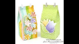 Stampin' Up! Pleased as Punch Tulip Box Tutorial