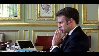 Zelensky's Phone Call to Macron about the start of the Russian invasion