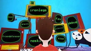 SECRET CUSTOM CONSOLE COMMANDS FOUND! (Hello Neighbor Mods)