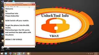 REDMI 5 PLUS & NOTE 5 MI ACCOUNT AND FRP BYPASS 100% DONE WITH UNLOCK TOOL | UNLOCKTOOL INFO