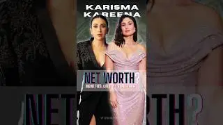 Net Worth of Kareena and Karisma! #bollywood #shorts #trending