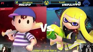 EGS tcmK(Ness) vs Duubos(Inkling)  Arcade Legacy #51 SSBU  Losers Quarters