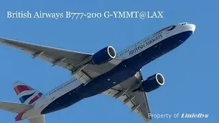 British Airways B777-200 G-YMMT@LAX