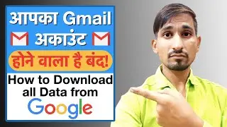Google deleting your Gmail Account | Google Photos, docs deleting | How to take google data backup