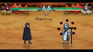 Sasuke (Adult) vs Hamura - Mugen