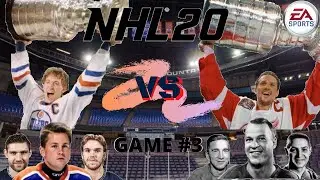 Red Wings Vs Oilers | Legends Best of 3 | GAME #3 NHL 20 | SIM HIGHLIGHTS