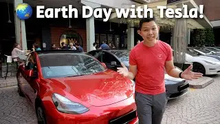 Earth Day with Tesla Owners Singapore! (Light Show & Conversations with Tesla Owners)