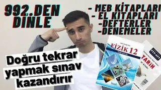 40-) DOĞRU TEKRAR SINAV KAZANDIRIR | TEKRAR SİSTEMİ NASIL KURULUR | #yks