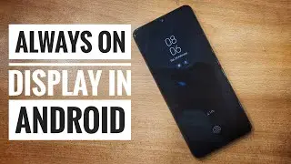 How to turn on Always on display in android | Clock display | ghadee ka pradarshan