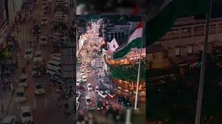 India Flag in Brigade Road, Bangalore | Happy Independence Day | 78th Independence Day | August 15th