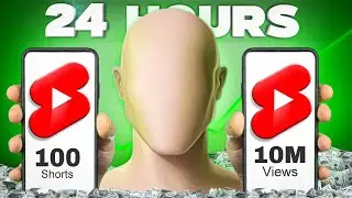 I Uploaded 100 Copy Paste Faceless Shorts In 24 Hours | Copy Paste Challenge