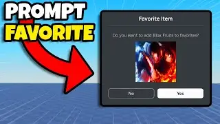 How to PROMPT the Player To FAVORITE Your Roblox Game!