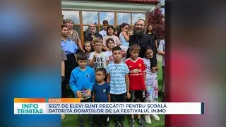 3027 de elevi sunt pregătiți pentru școală datorită donațiilor de la Festivalul INIMO
